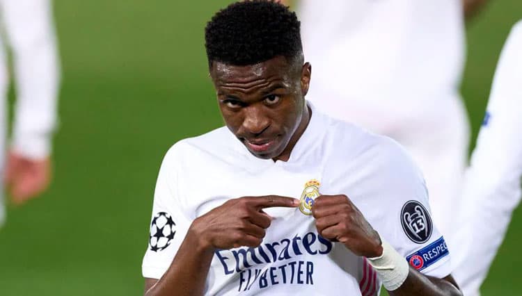 Hasil Liga Champions: Vinicius Dua Gol, Madrid Hajar Liverpool 3-1